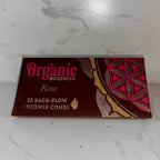 Organic Goodness Backflow Cones ROSE
