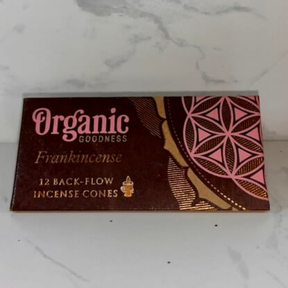 Organic Goodness Backflow Cones FRANKINCENSE