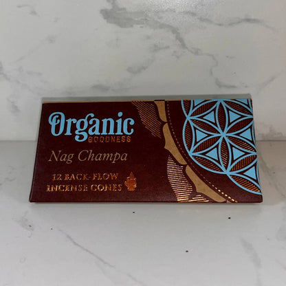 Organic Goodness Backflow Cones NAG CHAMPA