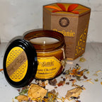 Organic Goodness Soy Candle SANDALWOOD in Amber Glass Jar