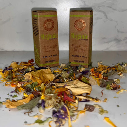 Organic Goodness Burner Aroma Oil PATCHOULI VANILLA