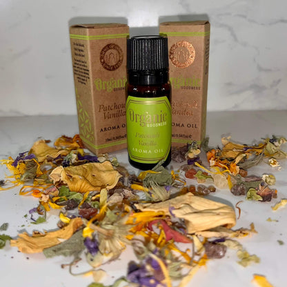 Organic Goodness Burner Aroma Oil PATCHOULI VANILLA