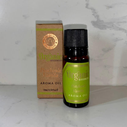 Organic Goodness Burner Aroma Oil PATCHOULI VANILLA