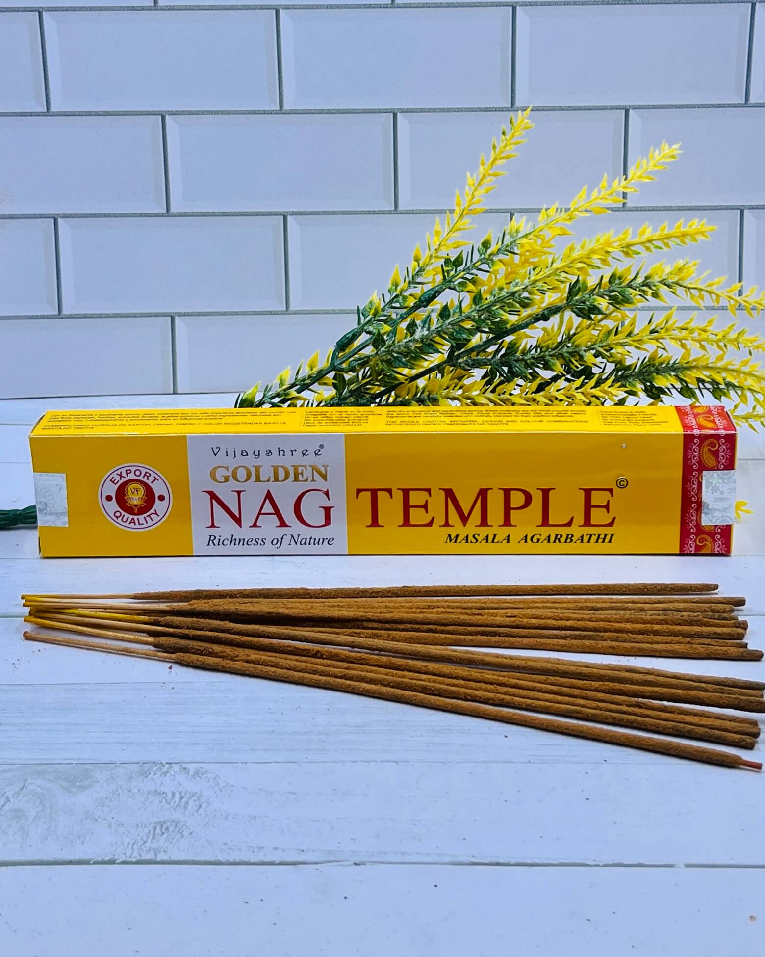 Vijayshree Golden Nag Temple incense