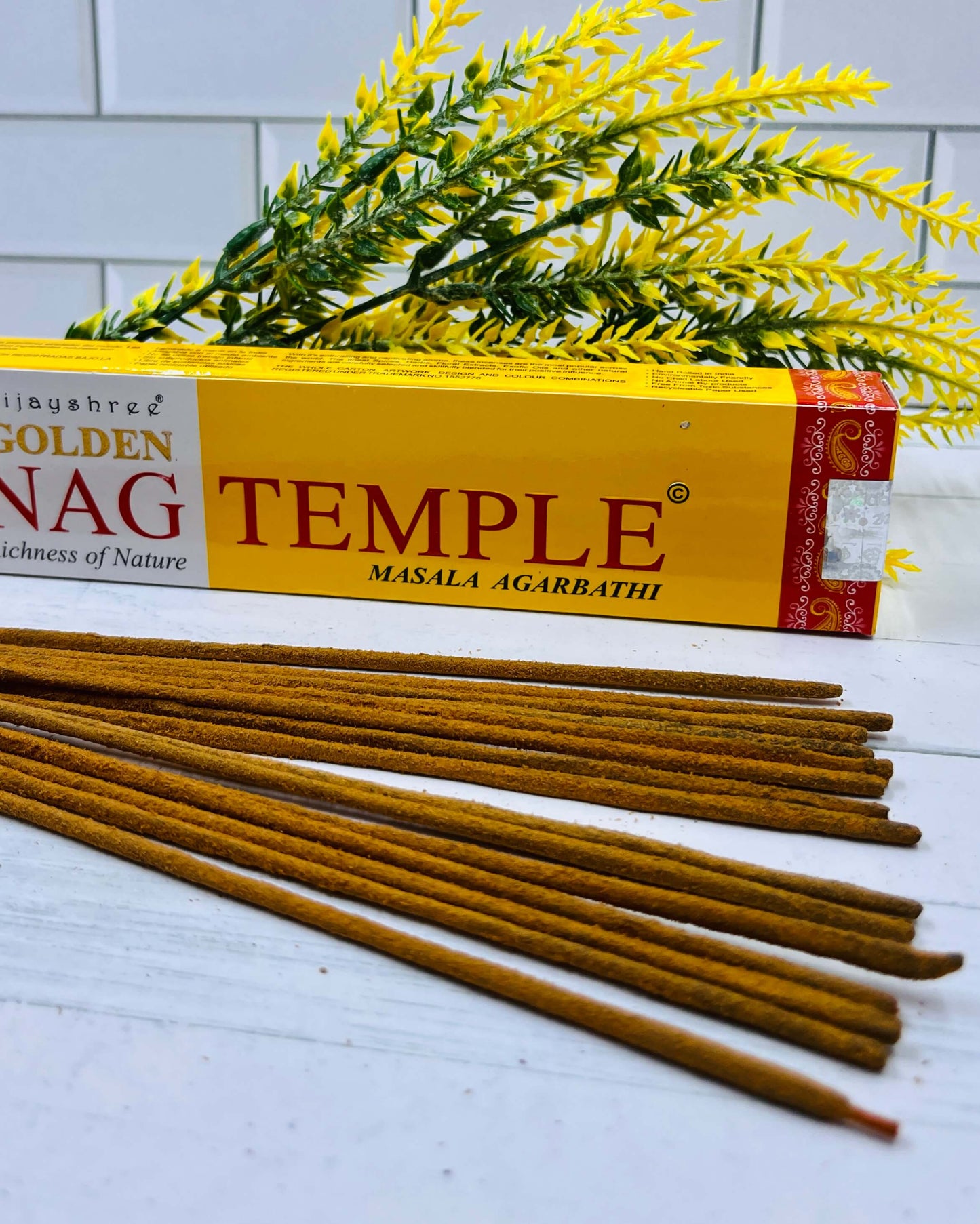 Vijayshree Golden Nag Temple incense