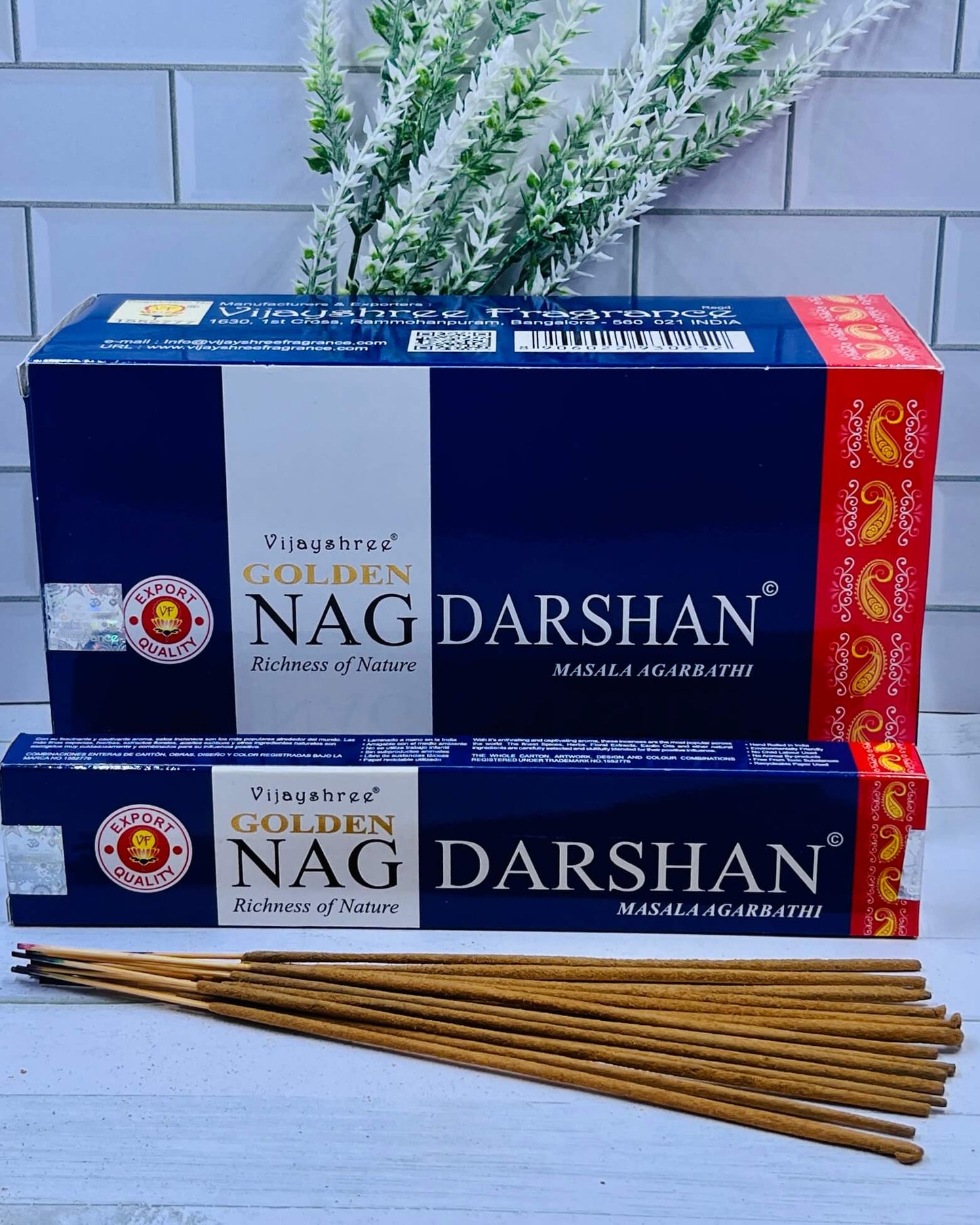 Vijayshree Golden Nag Darshan incense