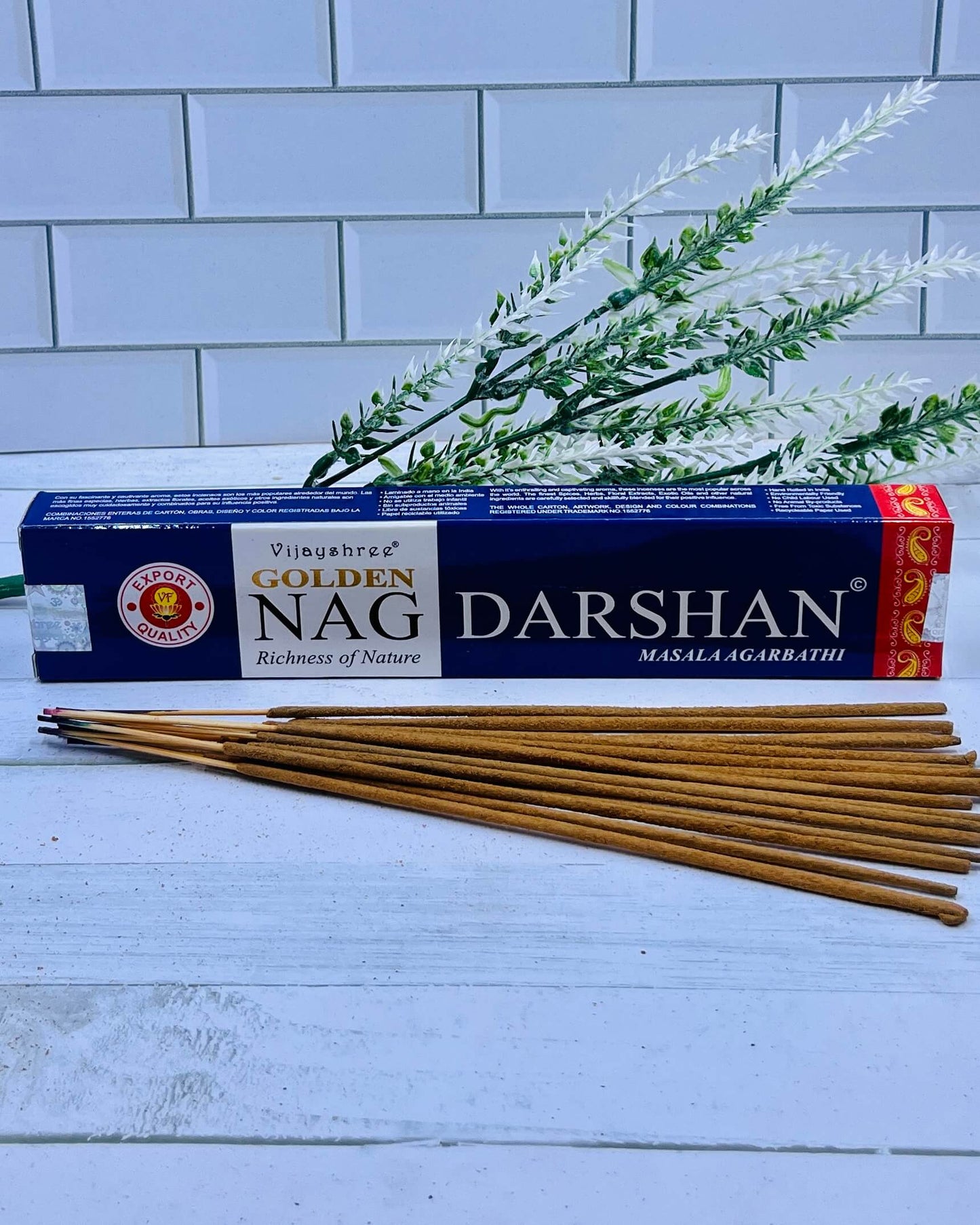 Vijayshree Golden Nag Darshan incense