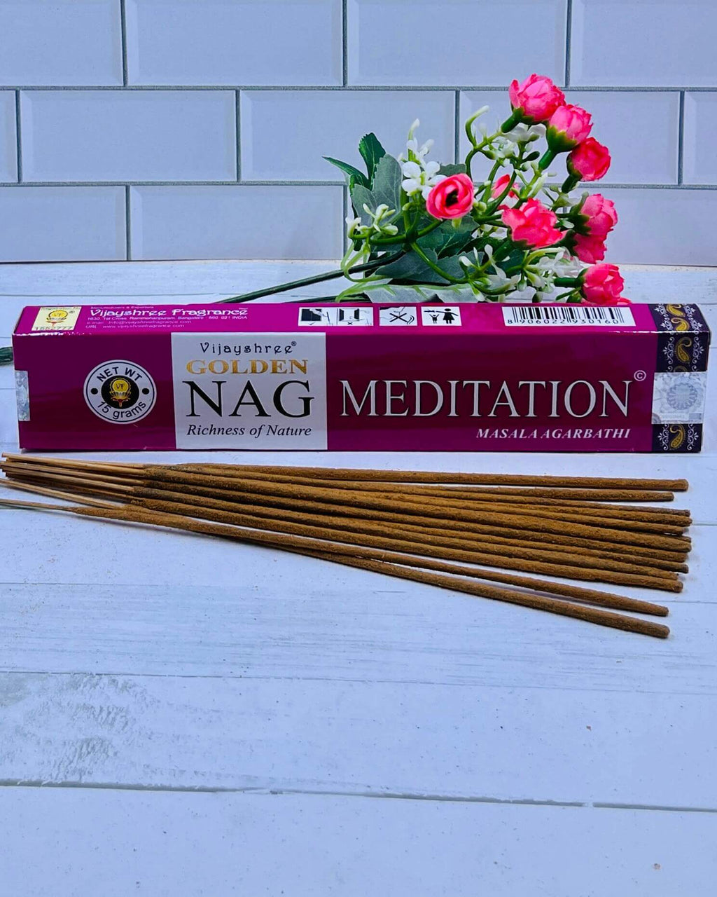 Vijayshree Golden Nag Meditation incense