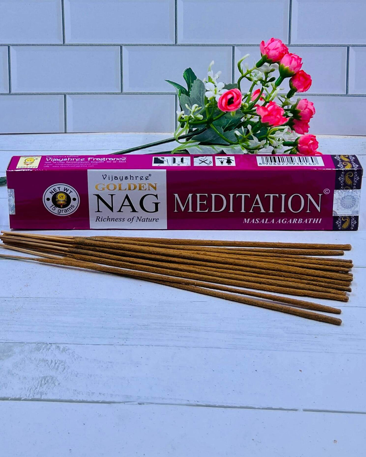 Vijayshree Golden Nag Meditation incense