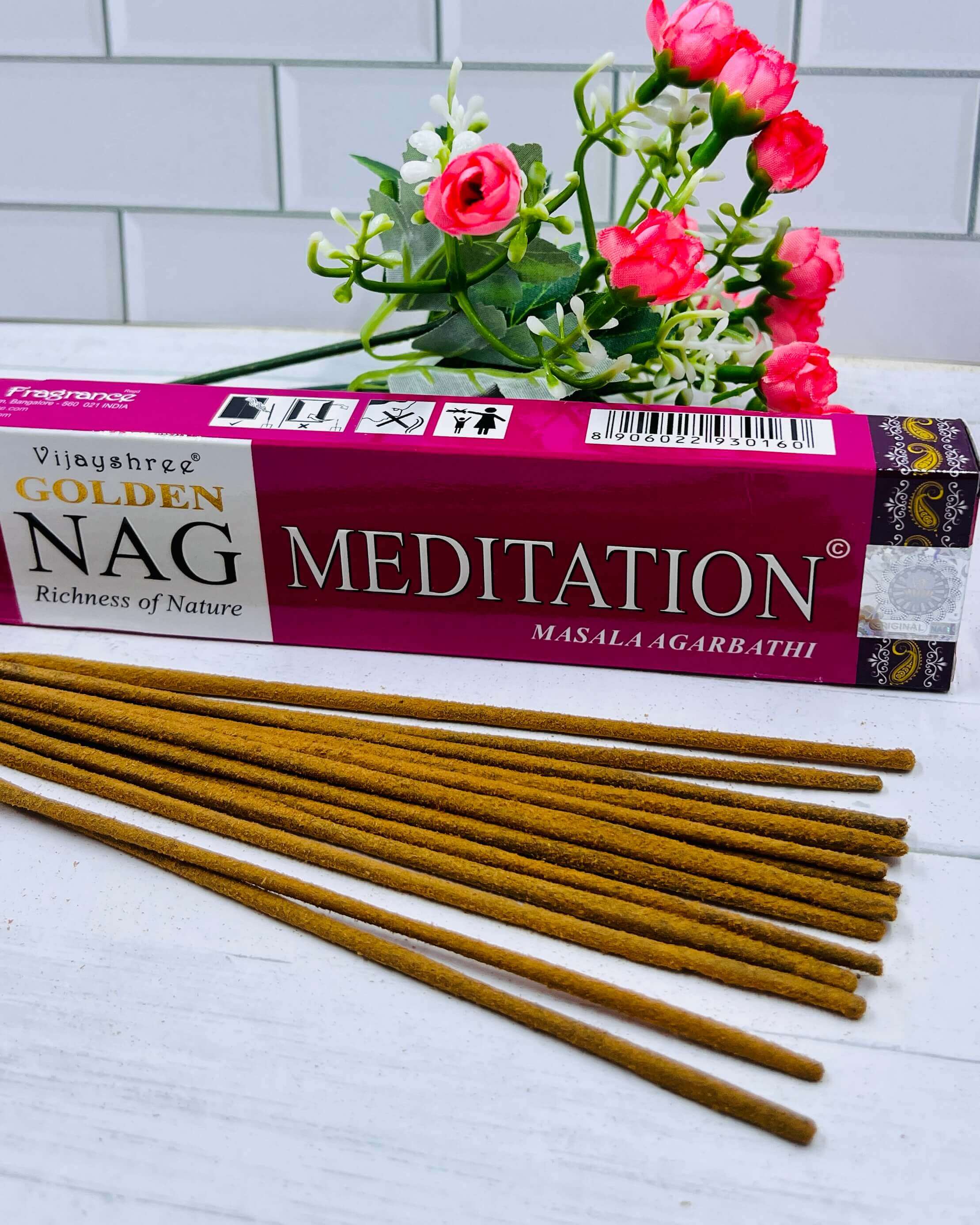 Vijayshree Golden Nag Meditation incense