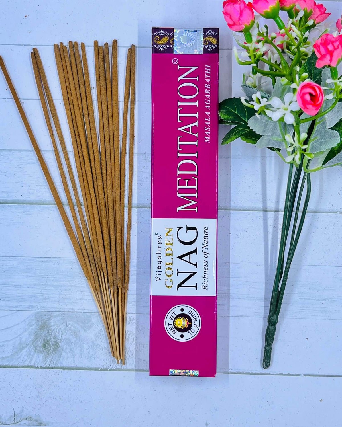 Vijayshree Golden Nag Meditation incense