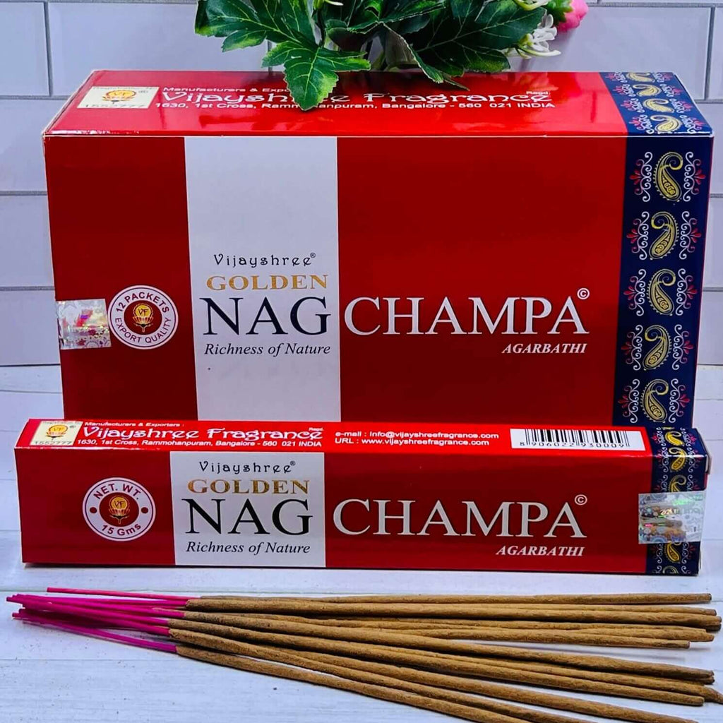 Vijayshree Golden Nag Champa incense
