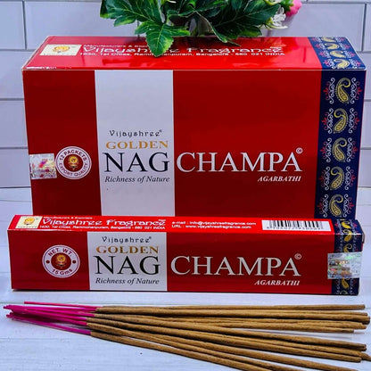 Vijayshree Golden Nag Champa incense
