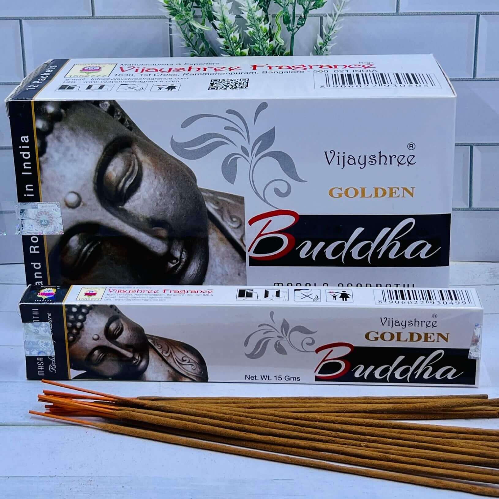 Vijayshree Golden Buddha incense