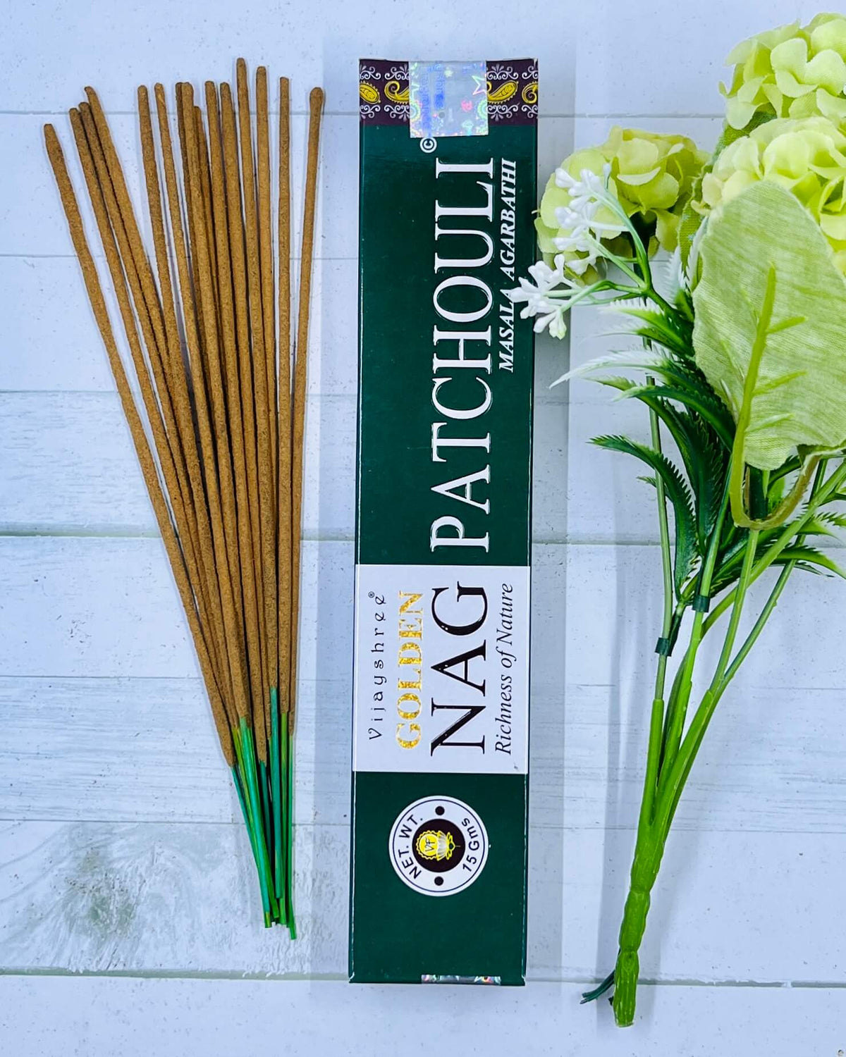 Vijayshree Golden Nag Patchouli incense