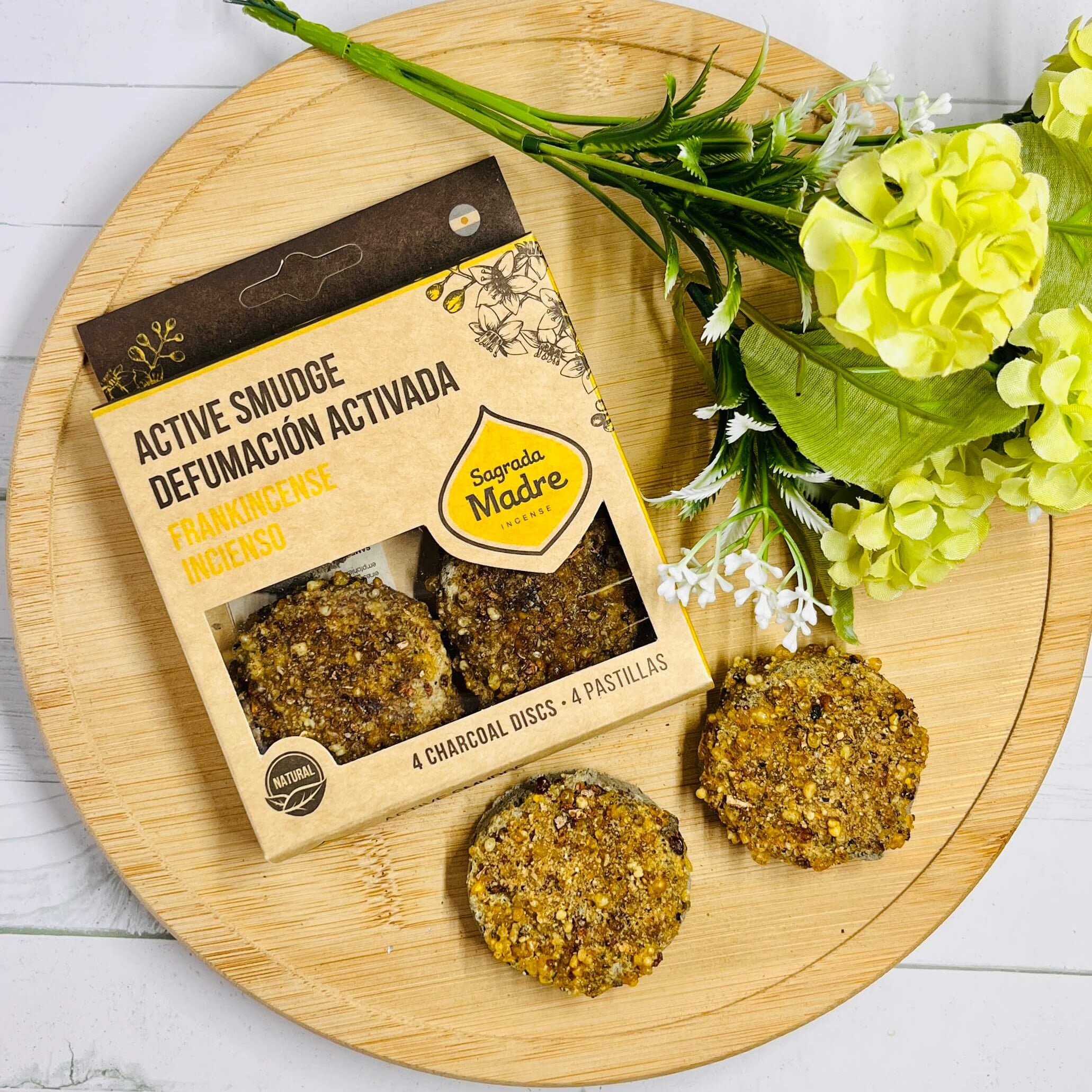 Sagrada Madre Charcoal Discs FRANKINCENSE