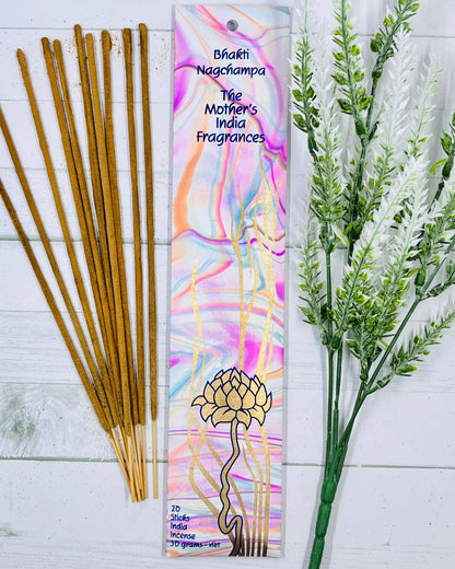 Mother's India Bhakti Nag Champa incense