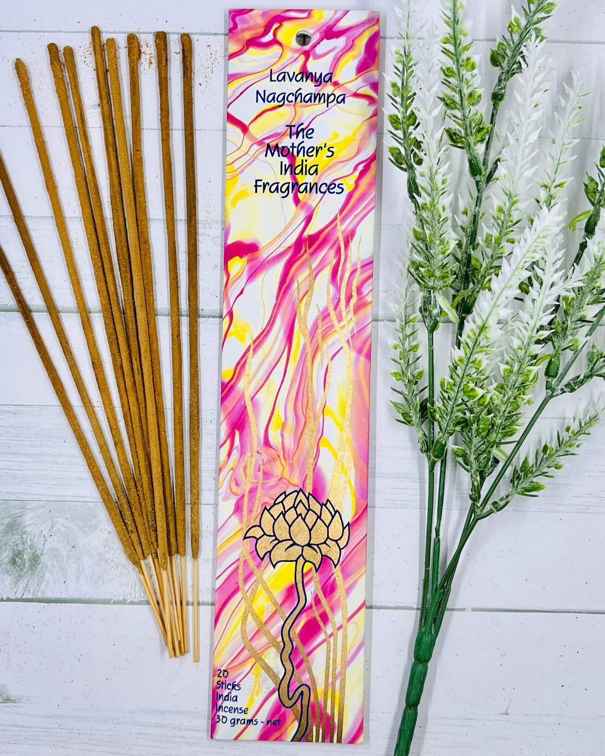Mother's India LAVANYA Nag Champa incense