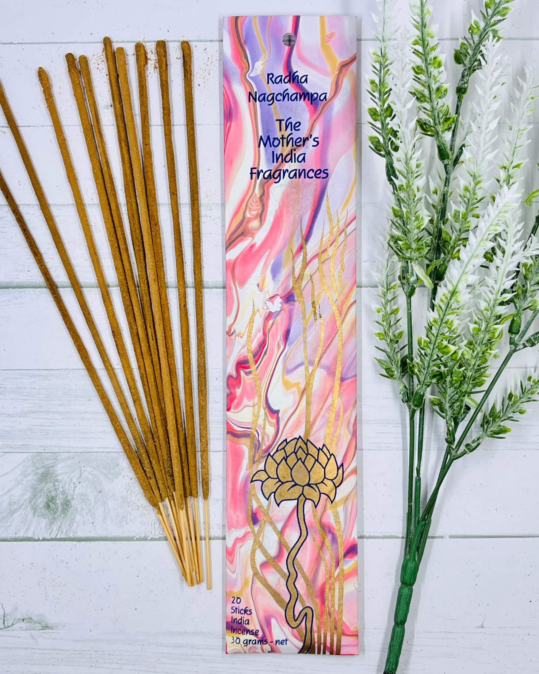 Mother's India RADHA Nag Champa incense
