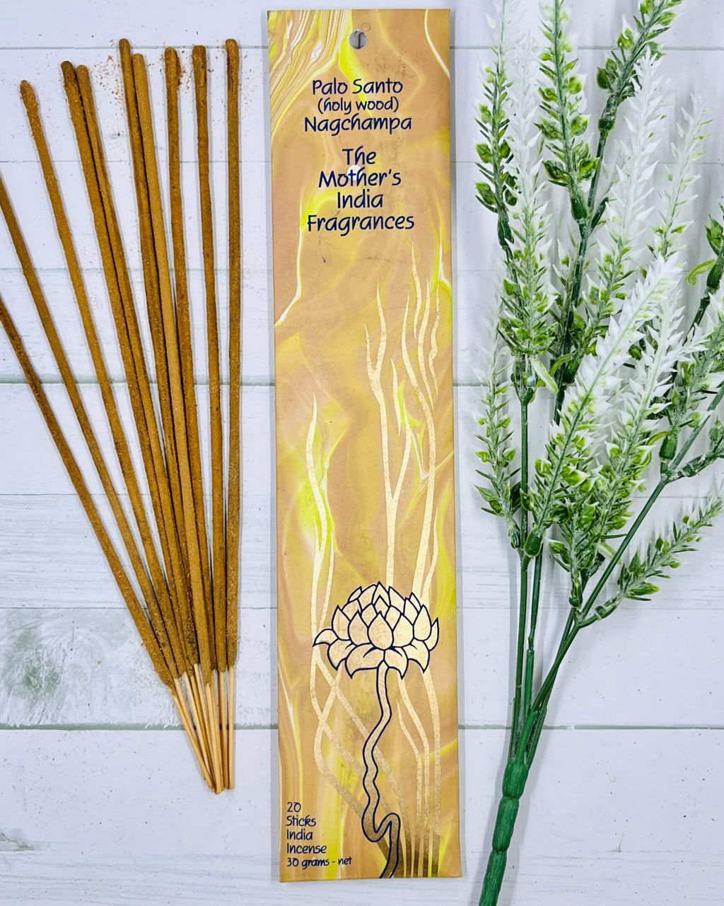 Mother's India PALO SANTO Nag Champa incense