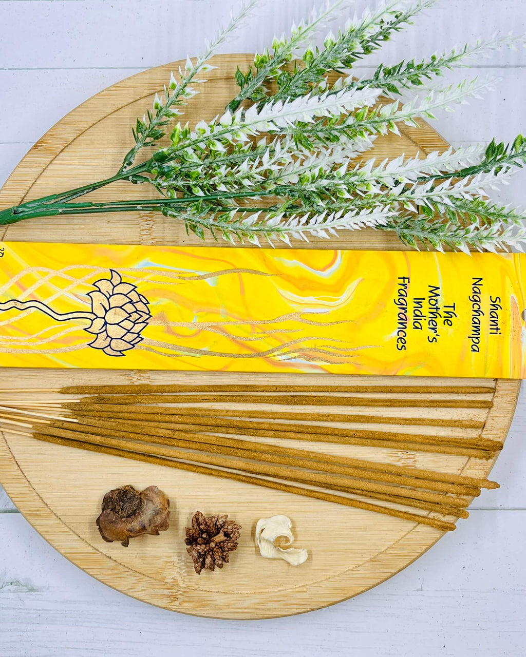 Mother's India SHANTI Nag Champa incense