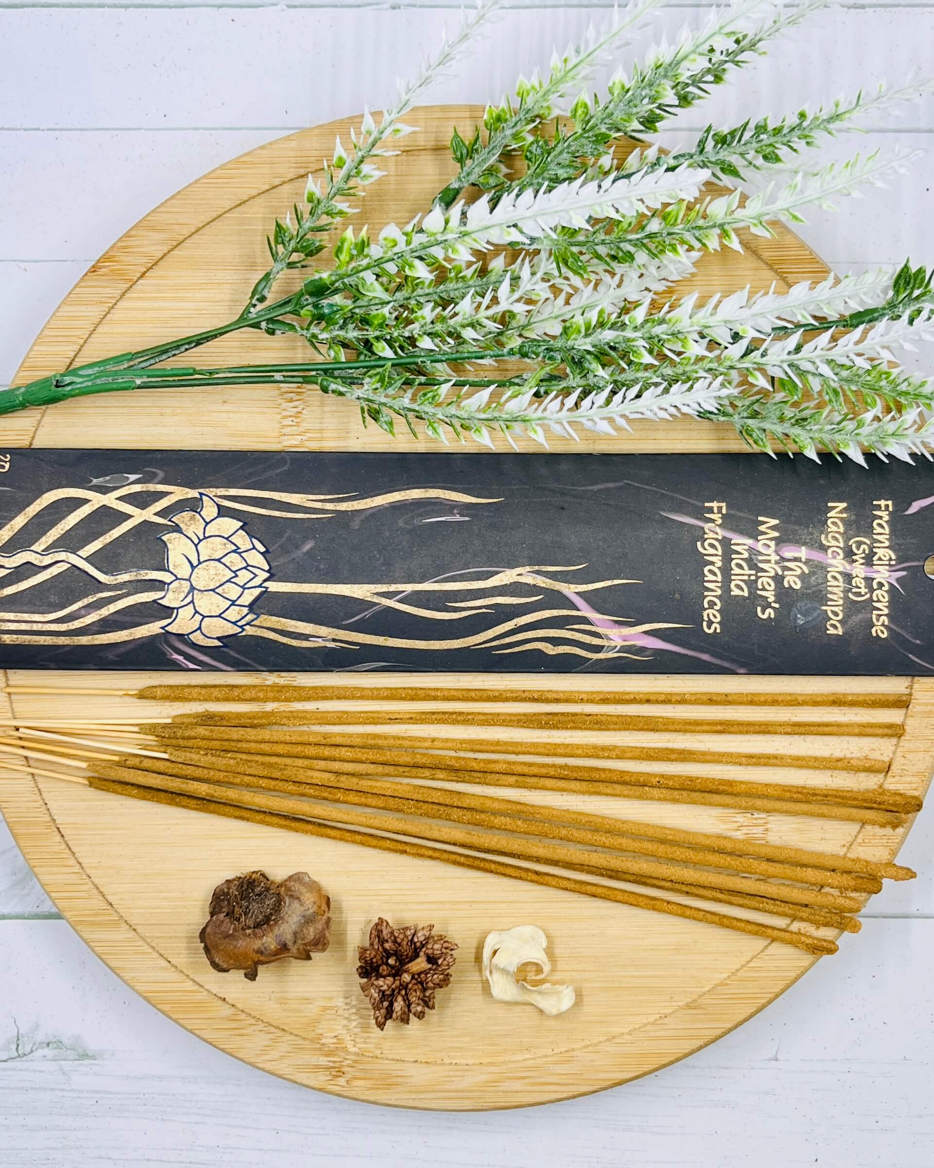 Mother's India SWEET FRANKINCENSE Nag Champa incense