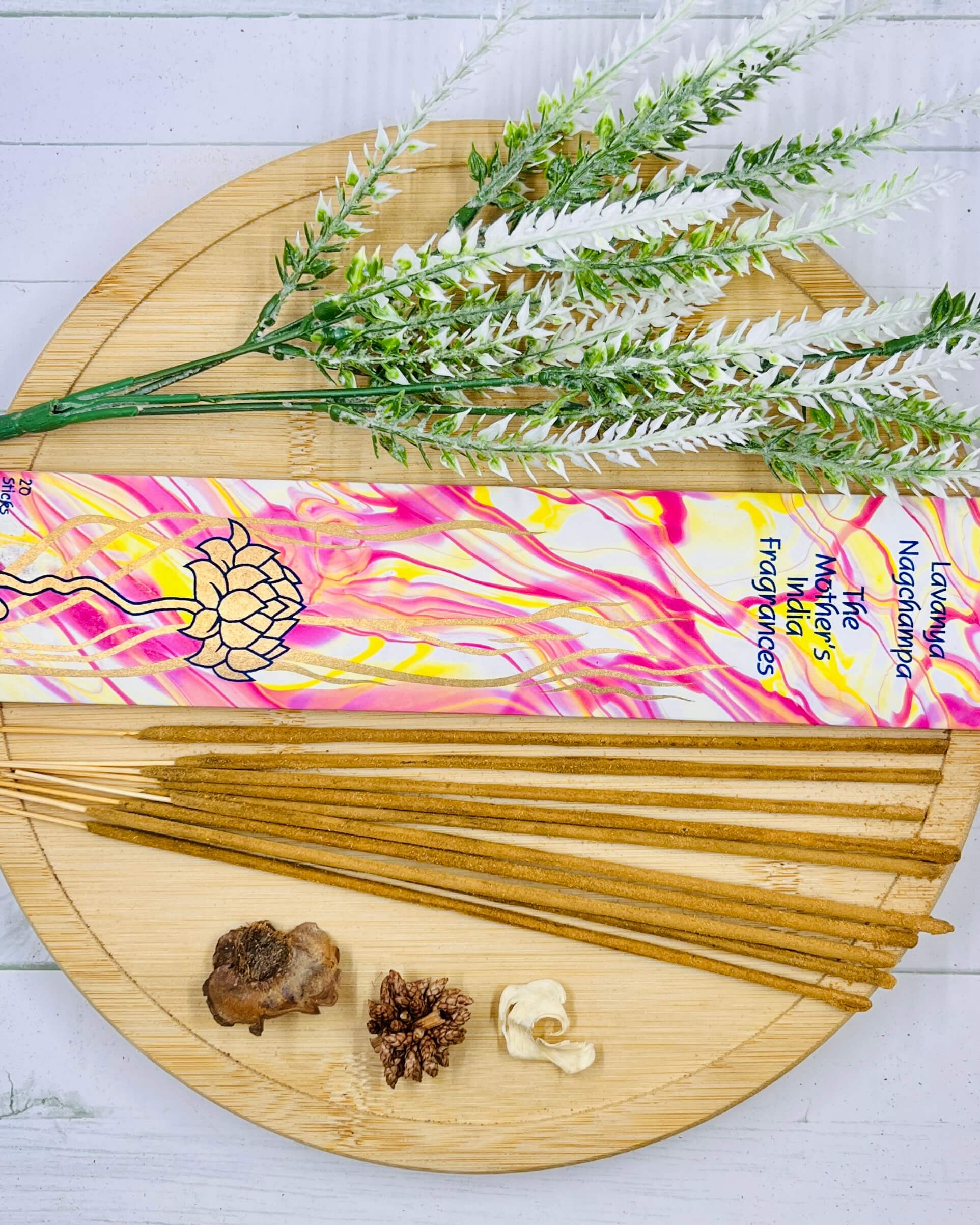 Mother's India LAVANYA Nag Champa incense