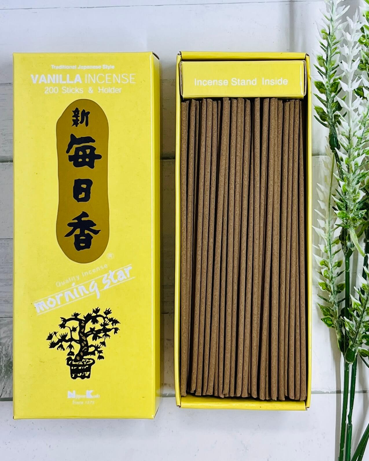 Morning Star VANILLA Japanese Incense