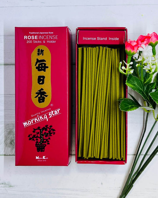 Morning Star ROSE Japanese Incense