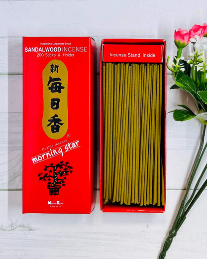 Morning Star SANDALWOOD Japanese Incense