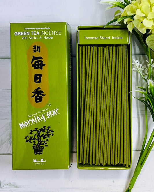 Morning Star GREEN TEA Japanese Incense
