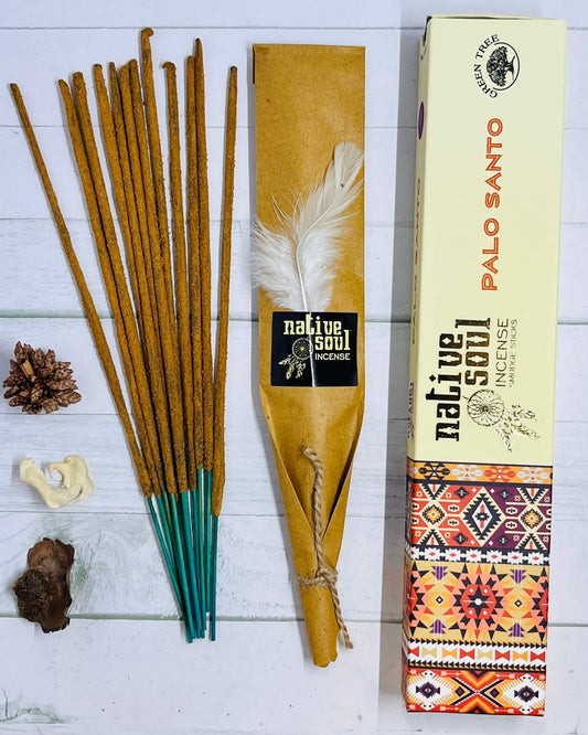 Native Soul Incense Smudge Sticks PALO SANTO