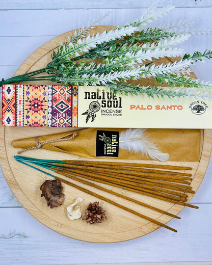 Native Soul Incense Smudge Sticks PALO SANTO