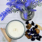Harmonia WHITE SAGE Soy Wax Gemstone Candle - Selenite Cleansing