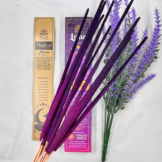 Himalayan Magical Series LUNA sparkle incense Lavender & Night Queen