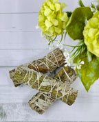 White Sage and Mugwort smudge stick 10cm