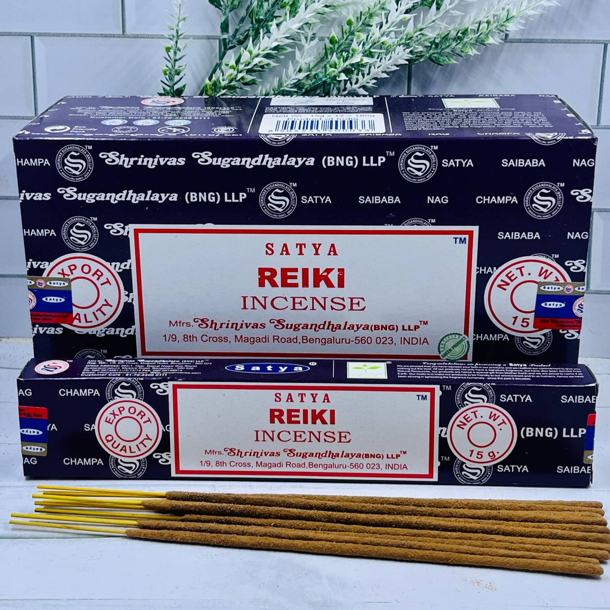 Satya BNG Earth REIKI Incense