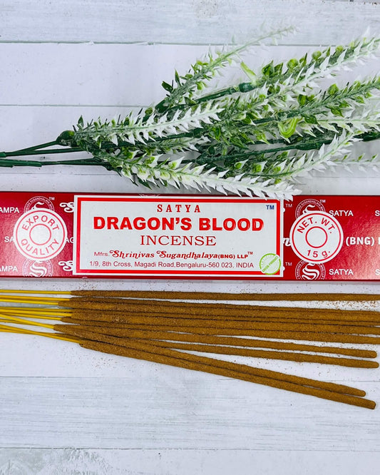 Satya DRAGONS BLOOD Incense