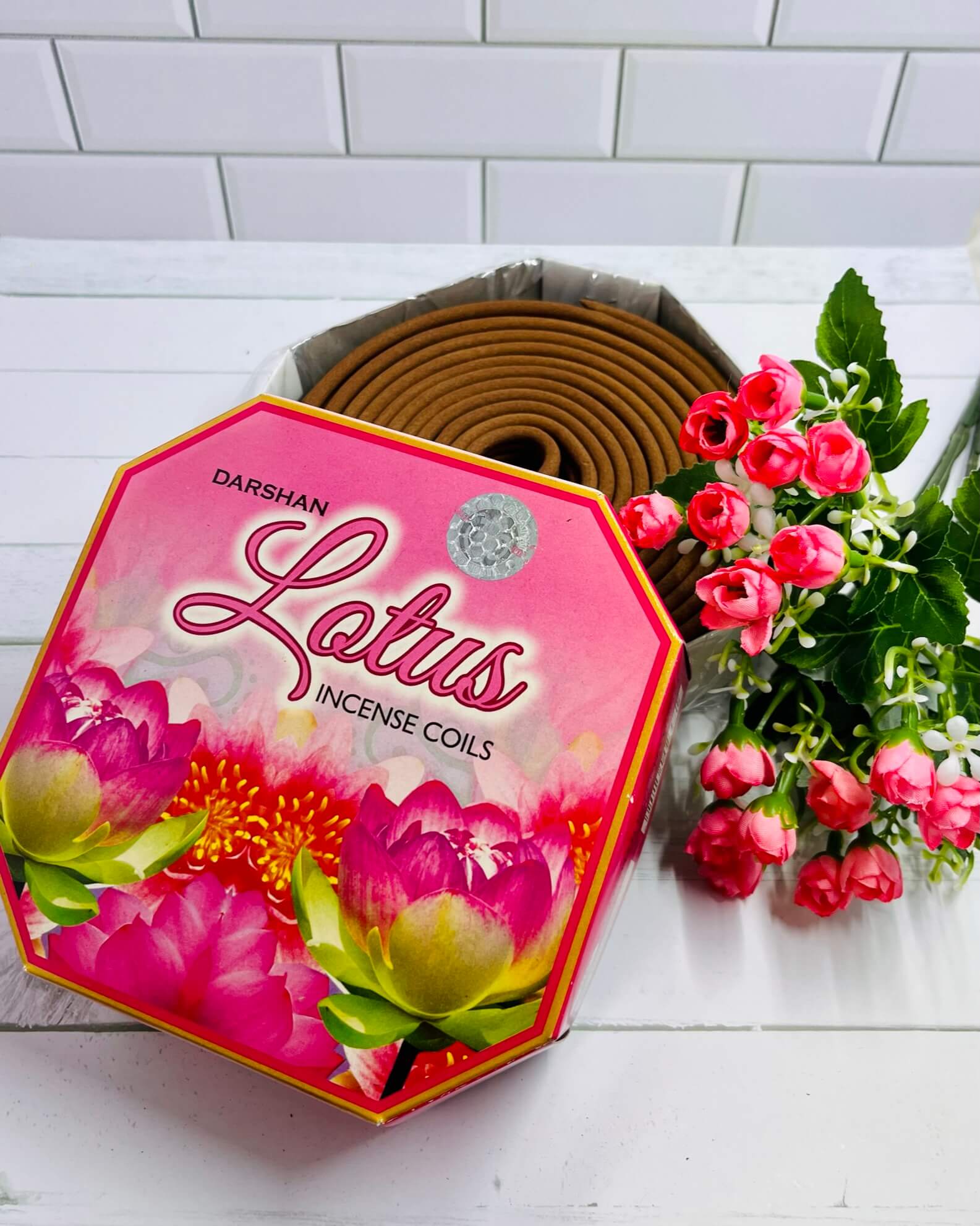 Darshan LOTUS Incense Coil