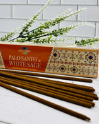 Sacred Elements Incense PALO SANTO WHITE SAGE 15g