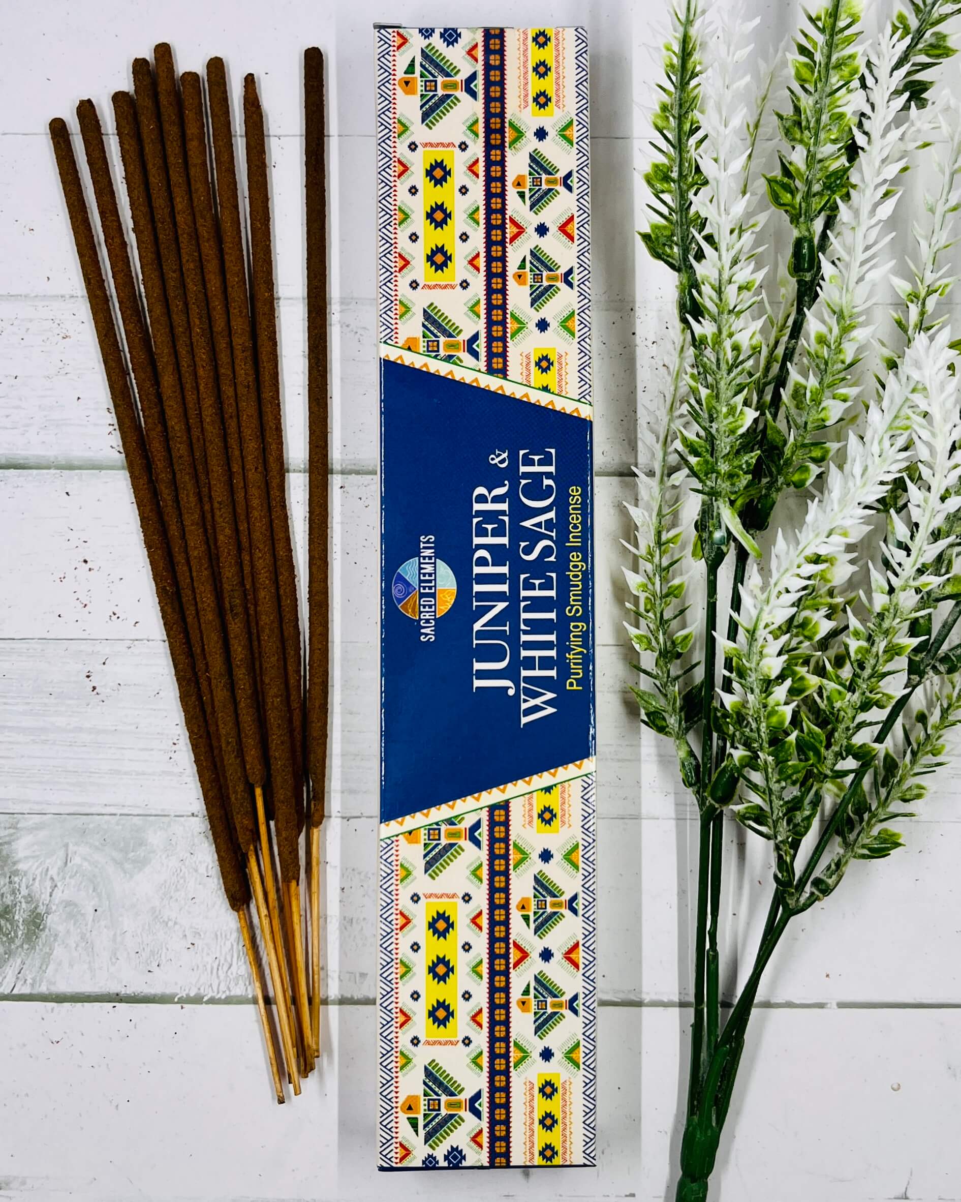 Sacred Elements Incense JUNIPER WHITE SAGE 15g