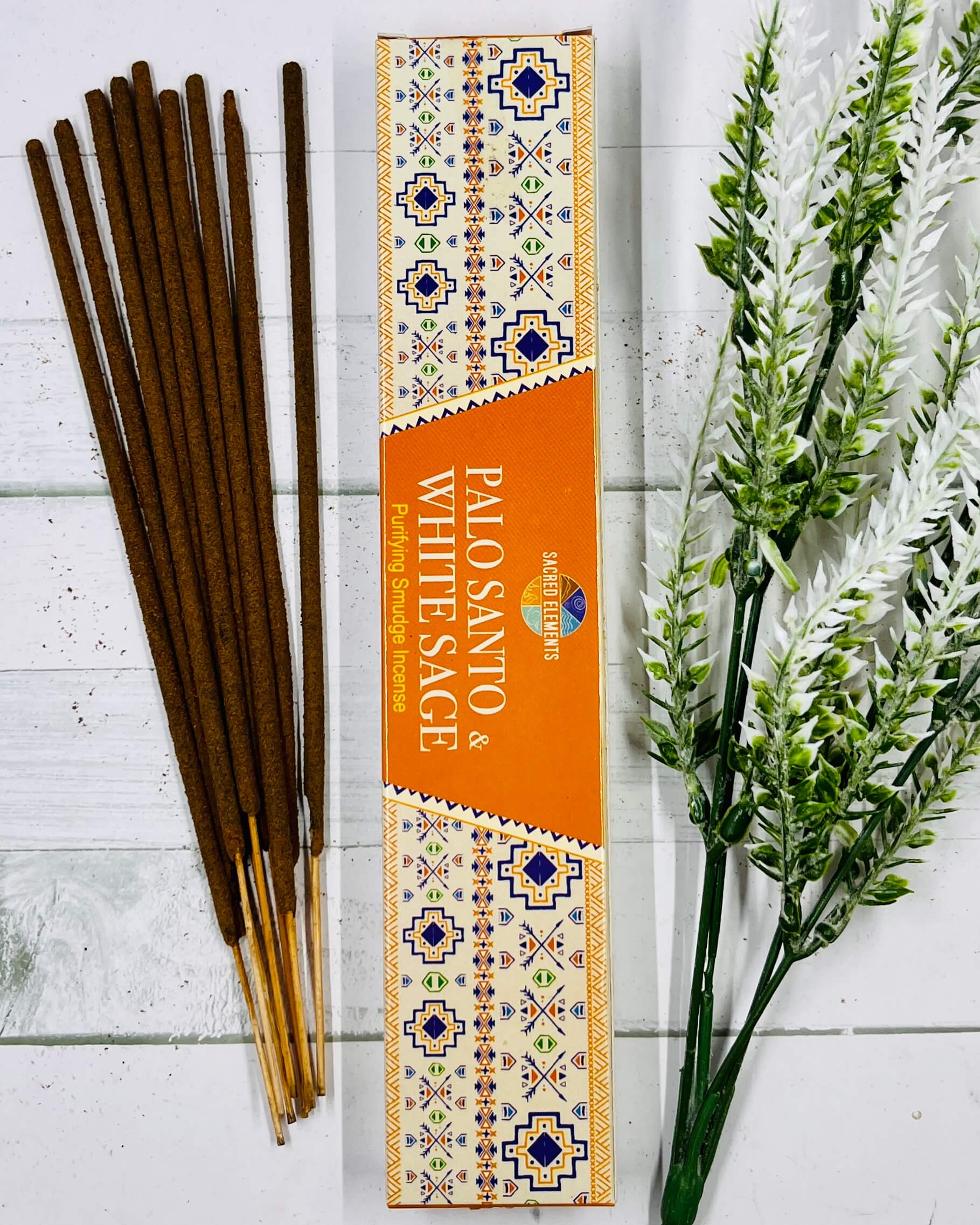 Sacred Elements Incense PALO SANTO WHITE SAGE 15g
