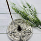 Incense & Cone Holder Aluminum Pentagram
