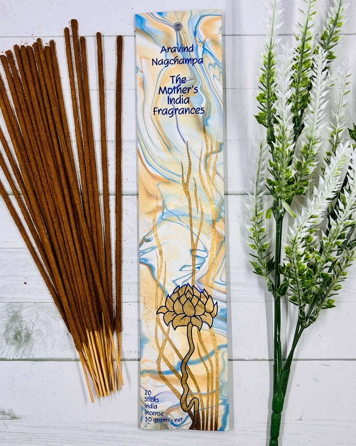 Mother's India Aravind Nag Champa incense