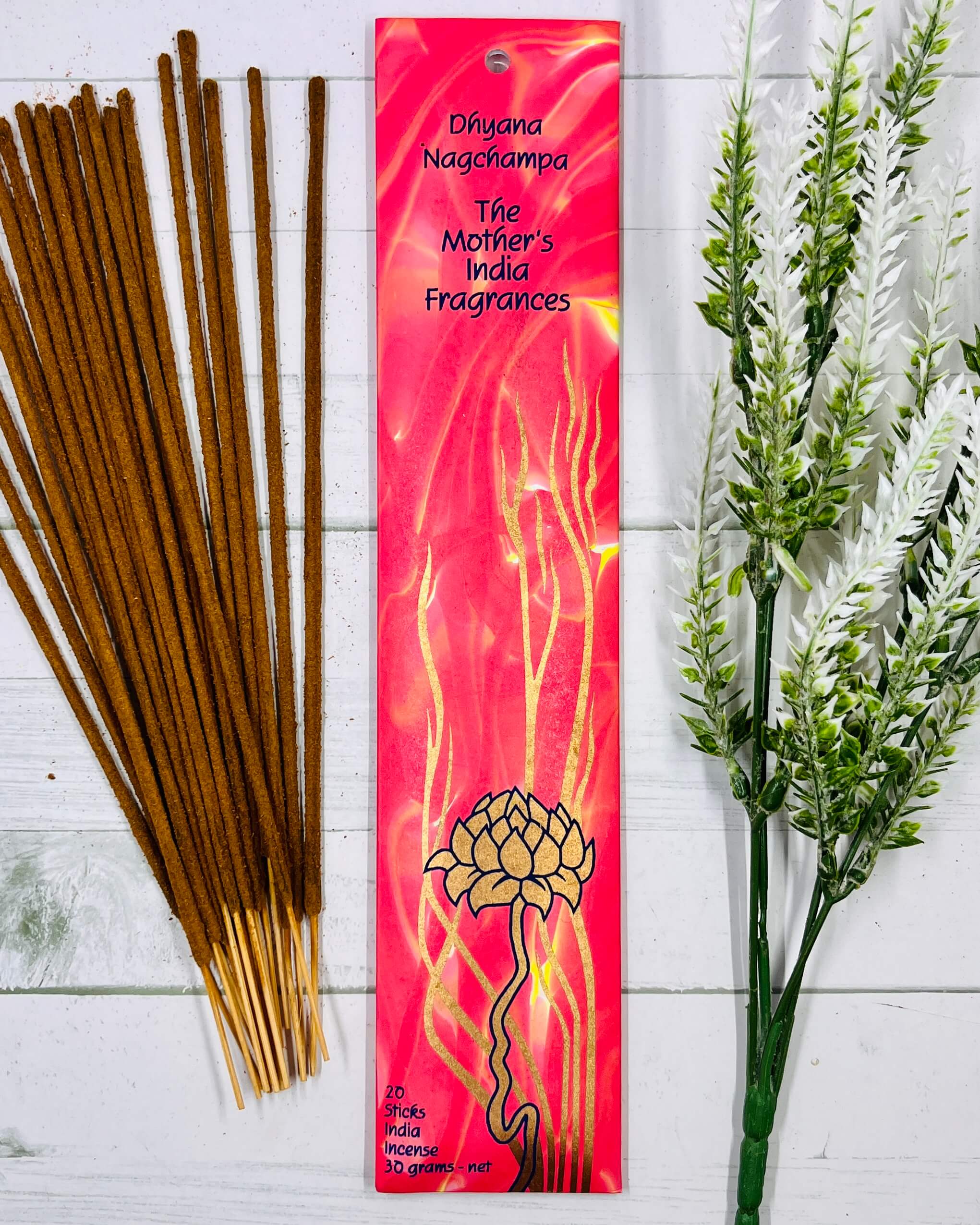 Mother's India DHYANA Nag Champa incense