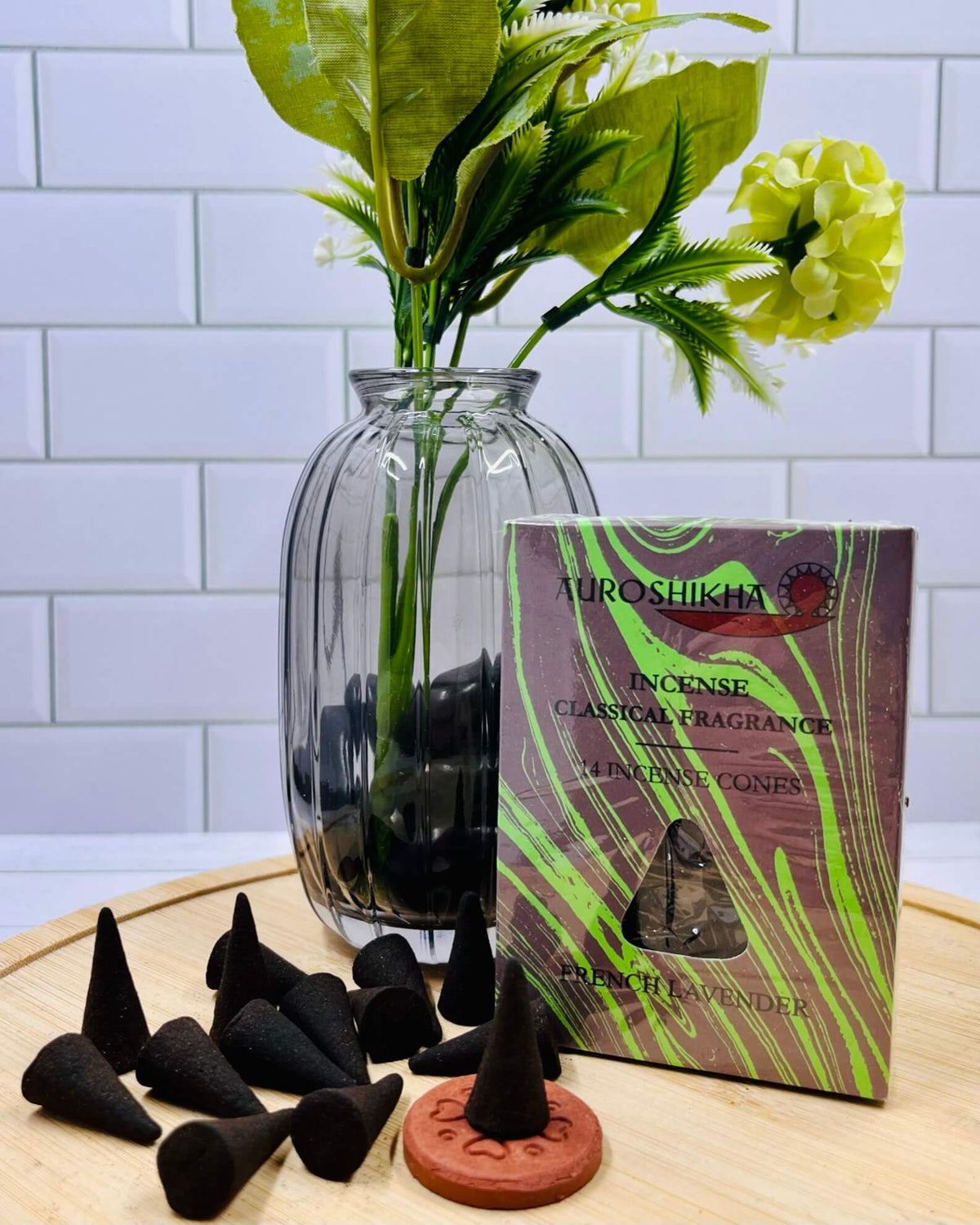 Auroshikha Cones French Lavender
