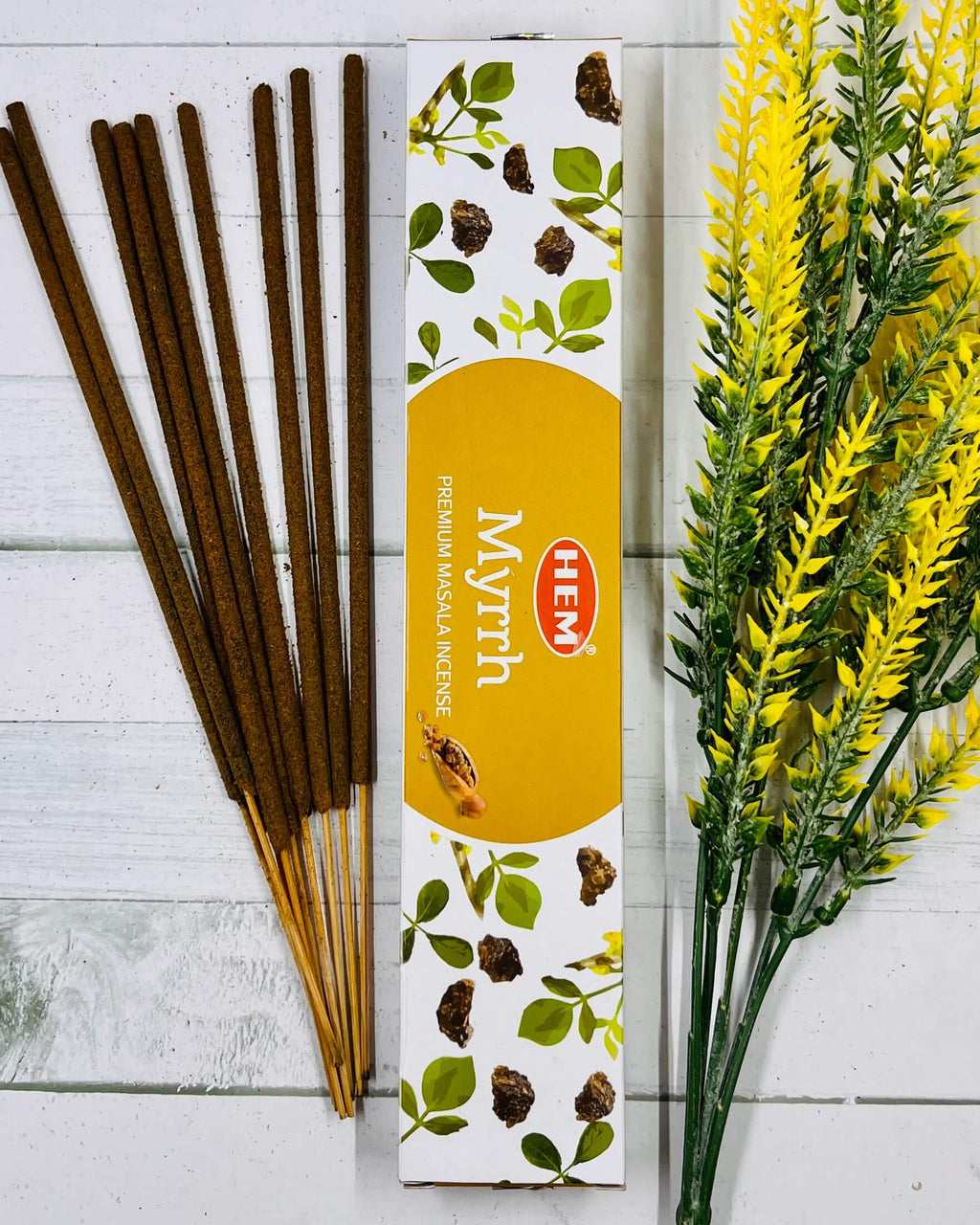 Hem MYRRH premium masala incense 15g