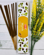Hem MYRRH premium masala incense 15g