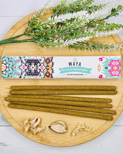 MAYA Palo Santo & Eucalyptus Incense