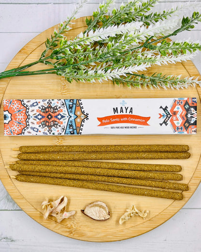 MAYA Palo Santo & Cinnamon Incense